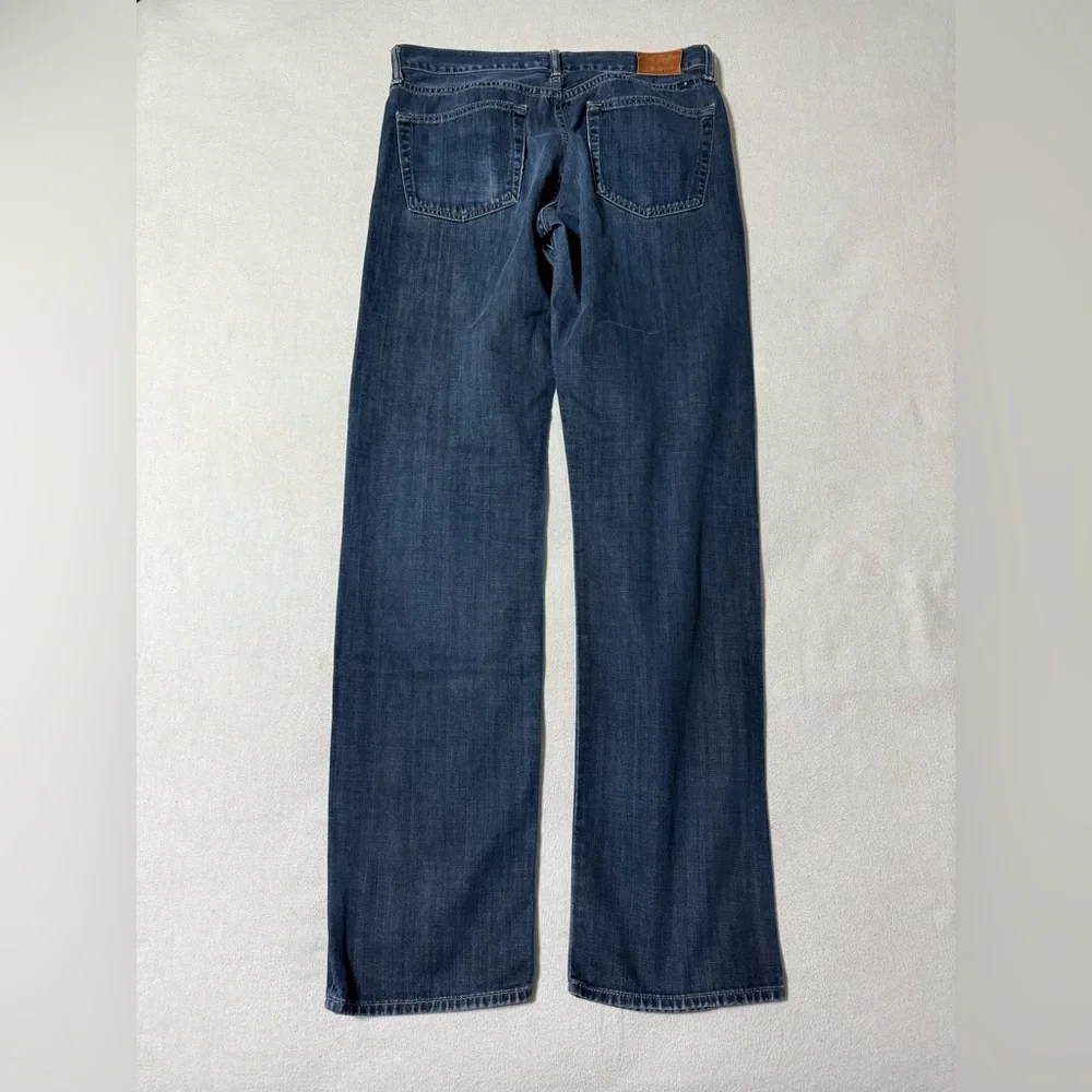 Lucky‎ Brand 363 Straight Jeans Mens 33x35 Blue Denim Medium Wash